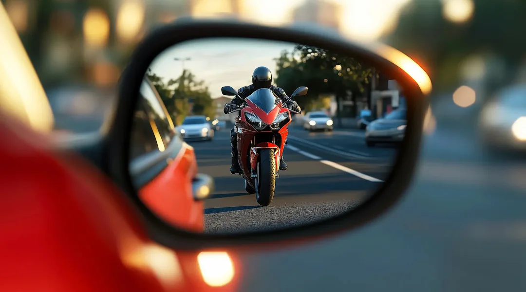 How to Ride Safely in Traffic and Avoid Blind Spots